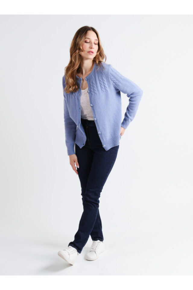 Maison Solfin - Cardigan laine mérinos Made in France| B.Solfin