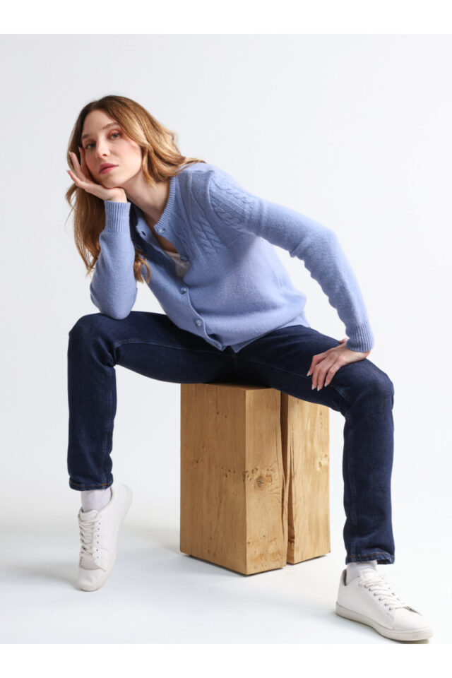 Maison Solfin - Cardigan laine mérinos Made in France| B.Solfin