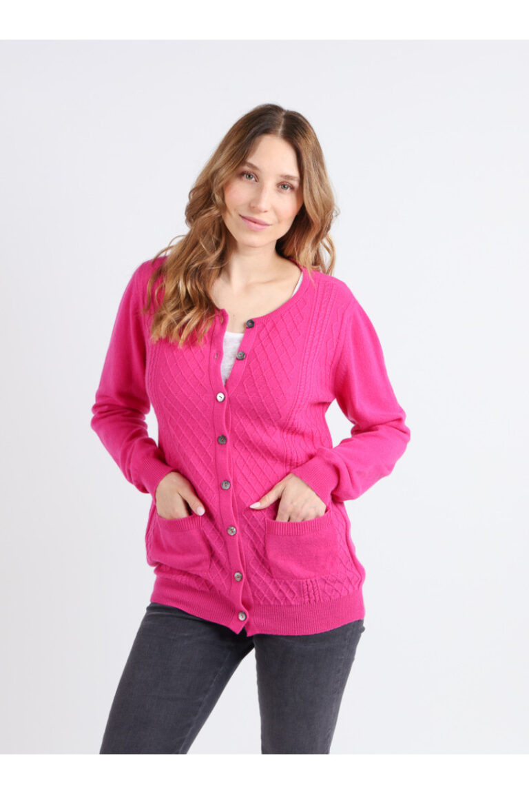 Maison Solfin - Cardigan en cachemire et laine Made in France| B.Solfin