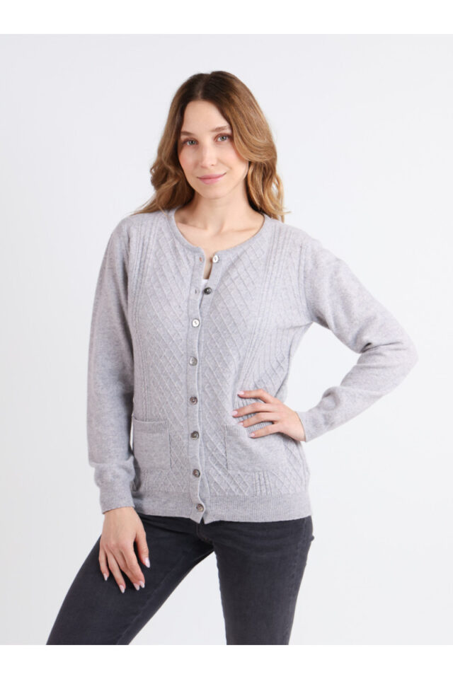 Maison Solfin - Cardigan en cachemire et laine Made in France| B.Solfin