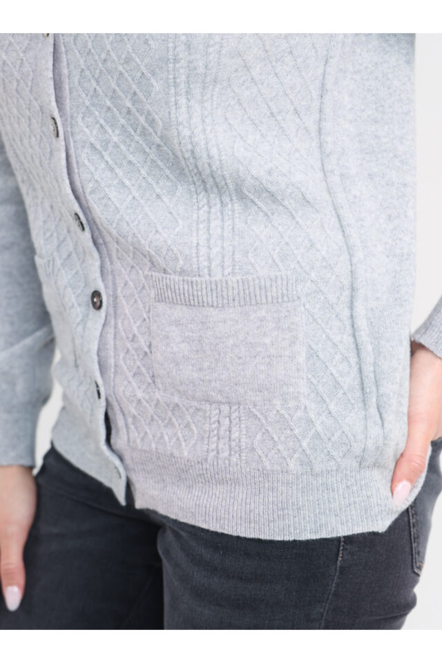 Maison Solfin - Cardigan en cachemire et laine Made in France| B.Solfin