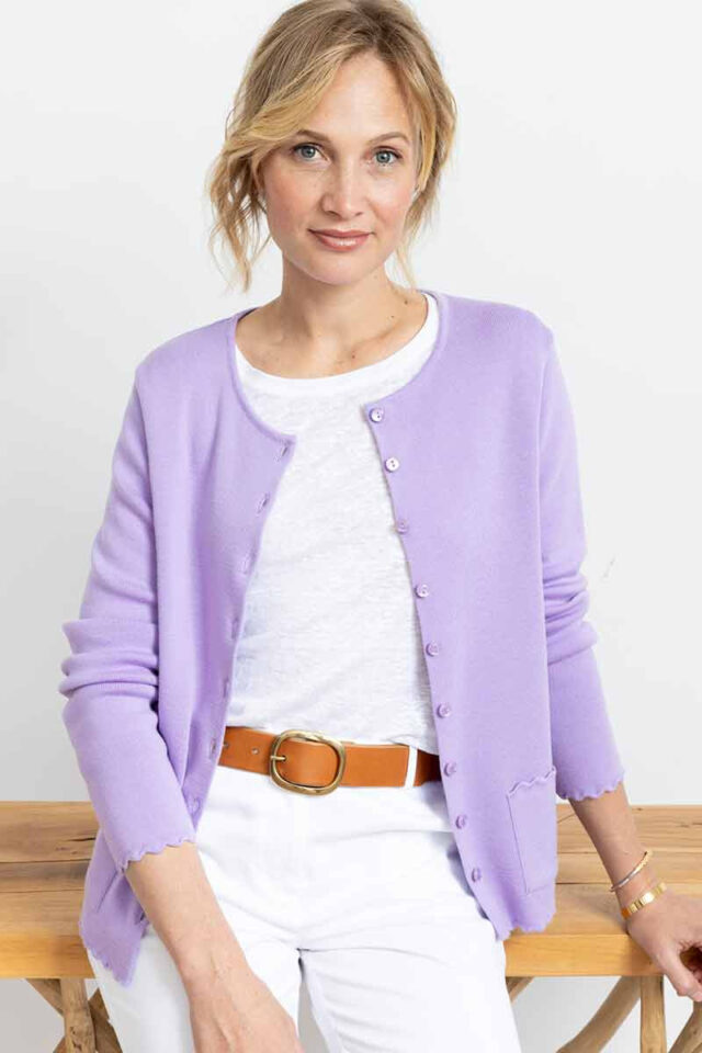 Maison Solfin - Cardigan en laine Made in France| B.Solfin