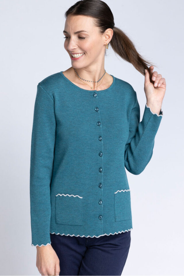 Maison Solfin - Cardigan en laine Made in France| B.Solfin