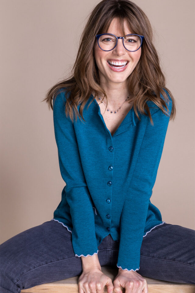 Maison Solfin - Cardigan en laine Made in France| B.Solfin