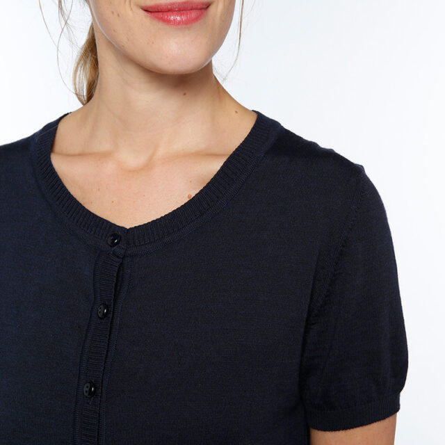 Maison Solfin - Cardigan femme manches courtes Made in France| B.Solfin
