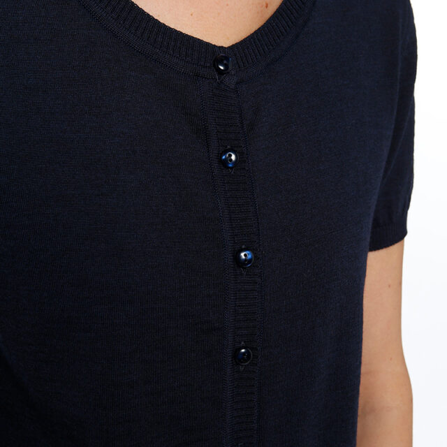 Maison Solfin - Cardigan femme manches courtes Made in France| B.Solfin