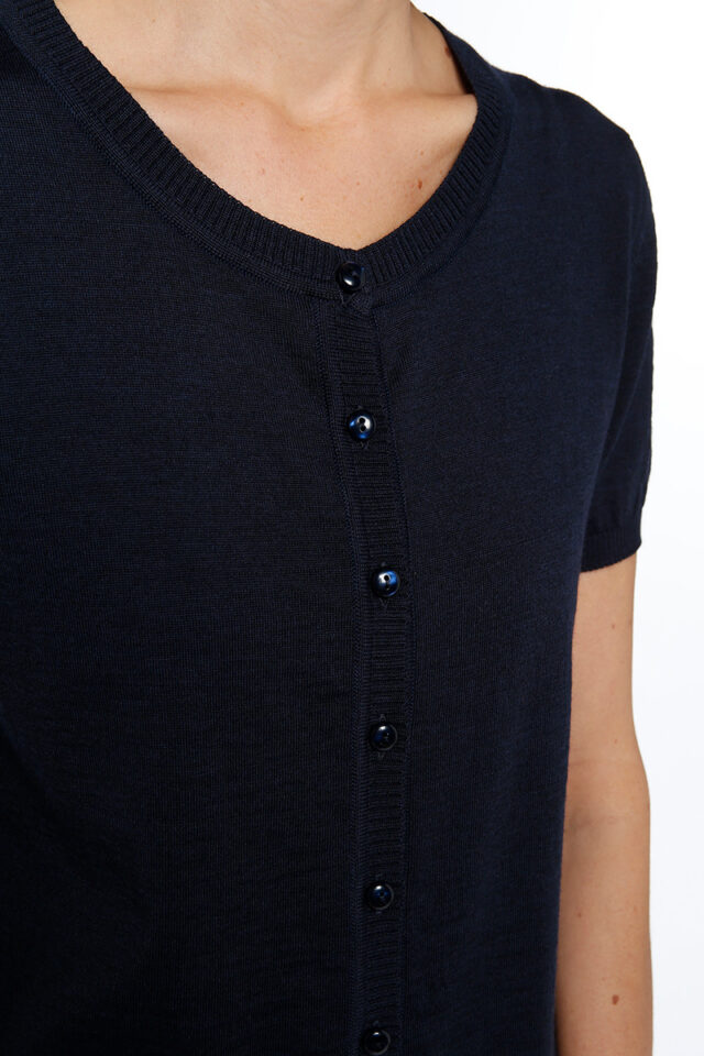 Maison Solfin - Cardigan femme manches courtes Made in France| B.Solfin