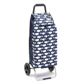 Chariot de courses pliable Carlux – Sac 55L imperméable – Baleine par la marque Mon Chariot de Courses Mon Chariot de Courses - Chariot de courses pliable Carlux – Sac 55L imperméable – Baleine
