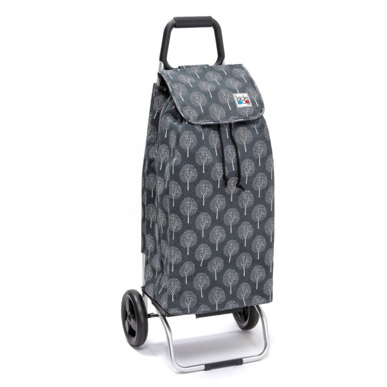 Mon Chariot de Courses - Chariot de courses pliable Carlux - Sac 55L imperméable - Blackwinter