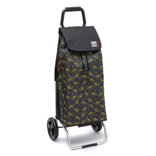 Chariot de courses pliable Carlux – Sac 55L imperméable – Goldenginko par la marque Mon Chariot de Courses Mon Chariot de Courses - Chariot de courses pliable Carlux – Sac 55L imperméable – Goldenginko