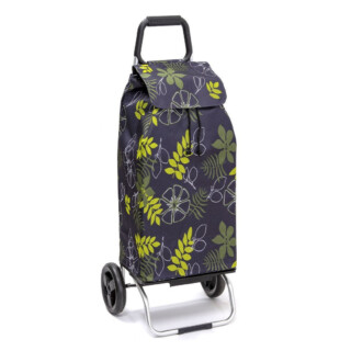 Mon Chariot de Courses - Chariot de courses pliable Carlux – Sac 55L imperméable – Feuillage