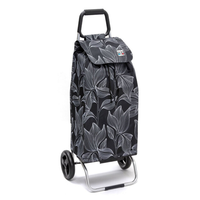 Mon Chariot de Courses - Chariot de courses pliable Carlux – Sac 55L imperméable – Blackleaves
