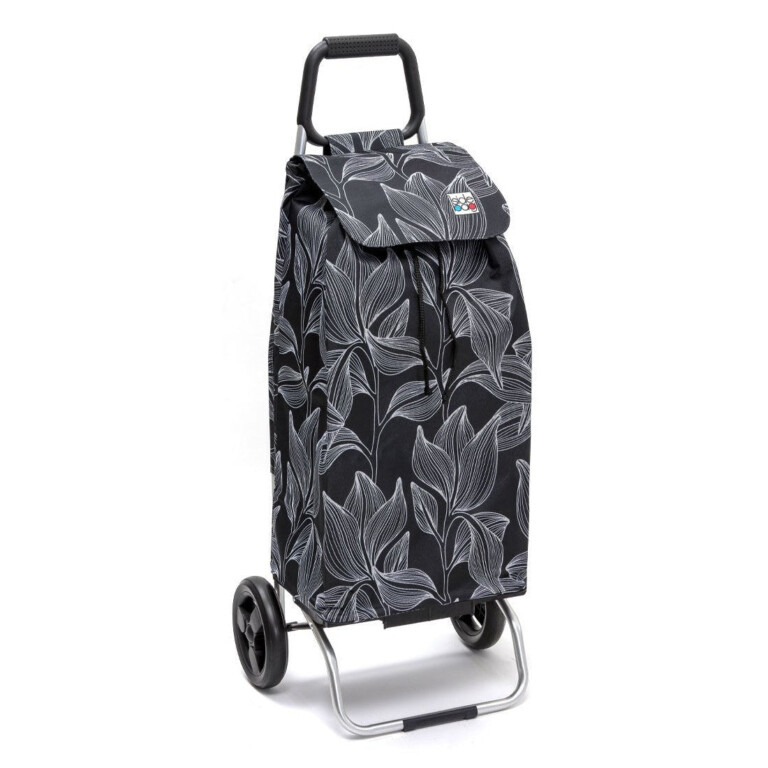 Mon Chariot de Courses - Chariot de courses pliable Carlux - Sac 55L imperméable - Blackleaves