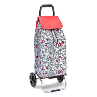 Chariot de courses pliable Carlux – Sac 55L imperméable – Street Art par la marque Mon Chariot de Courses Mon Chariot de Courses - Chariot de courses pliable Carlux – Sac 55L imperméable – Street Art