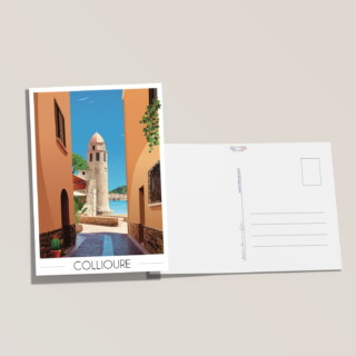 Foliove - Carte postale Clocher de Collioure