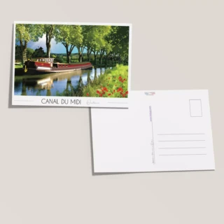 Foliove - Carte postale Canal du Midi
