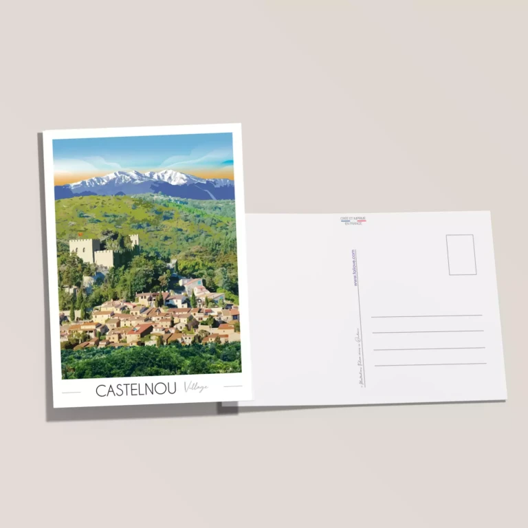 Foliove - Carte postale Castelnou