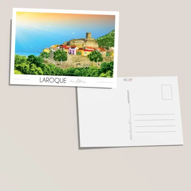 Carte postale Laroque des Albères par la marque Foliove Foliove - Carte postale Laroque des Albères