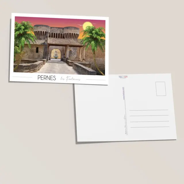 Carte postale Pernes les Fontaines Porte Notre-Dame par la marque Foliove Foliove - Carte postale Pernes les Fontaines Porte Notre-Dame
