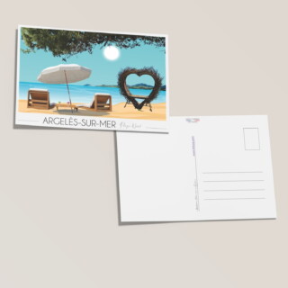 Foliove - Carte postale Argelès-sur-Mer Plage Nord