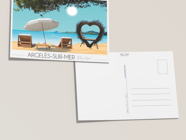 Foliove - Carte postale Argelès-sur-Mer Plage Nord