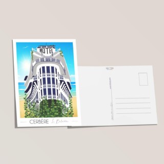 Carte postale Cerbère par la marque Foliove Foliove - Carte postale Cerbère