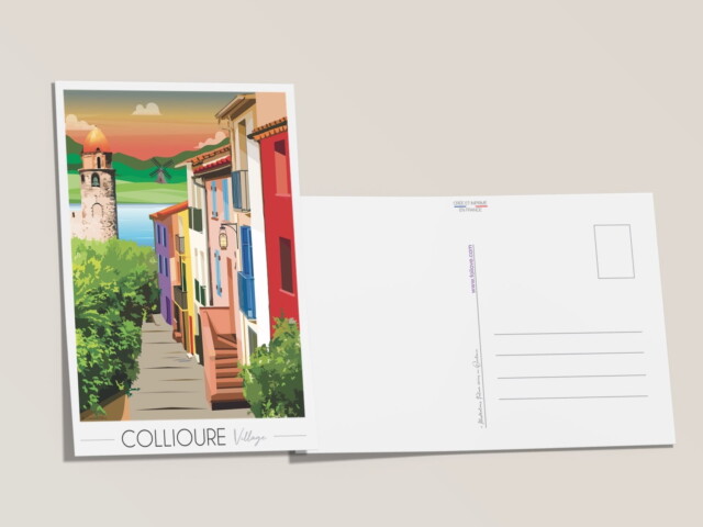 Foliove - Carte postale Collioure Village