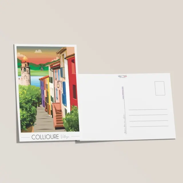 Foliove - Carte postale Collioure Village
