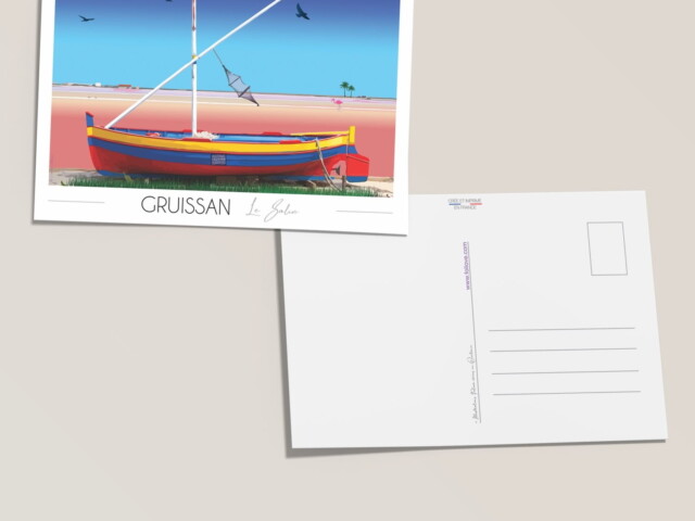 Foliove - Carte postale Barque Catalane