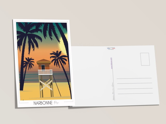 Foliove - Carte postale Narbonne Plage