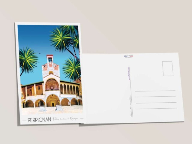 carte postale perpignan palais des rois de majorque Foliove - Carte postale Perpignan Palais des rois de Majorque
