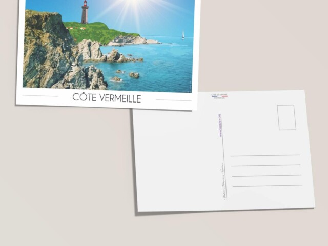 Foliove - Carte postale Côte Vermeille Cap Béar