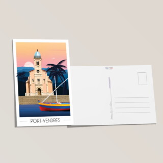Carte postale Port-Vendres N.D. de Bonne Nouvelle par la marque Foliove Foliove - Carte postale Port-Vendres N.D. de Bonne Nouvelle