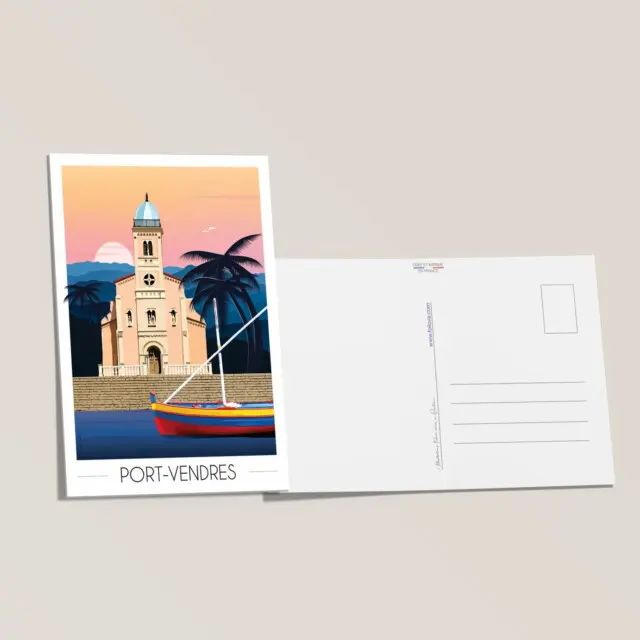 Carte postale Port-Vendres N.D. de Bonne Nouvelle par la marque Foliove Foliove - Carte postale Port-Vendres N.D. de Bonne Nouvelle