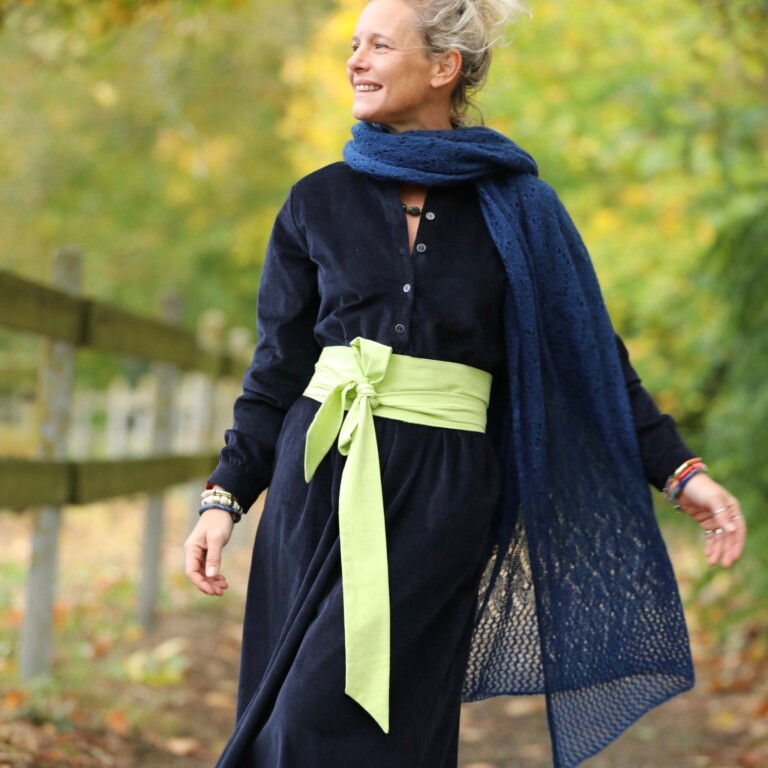 Meta SS25 - Ceinture Anita - coton lavé citron vert