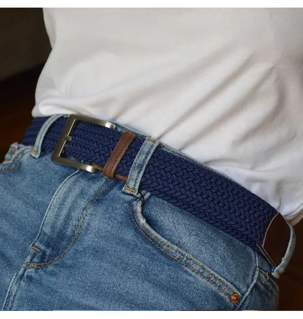 THE FRENCH GAME - Ceinture tressée made in France