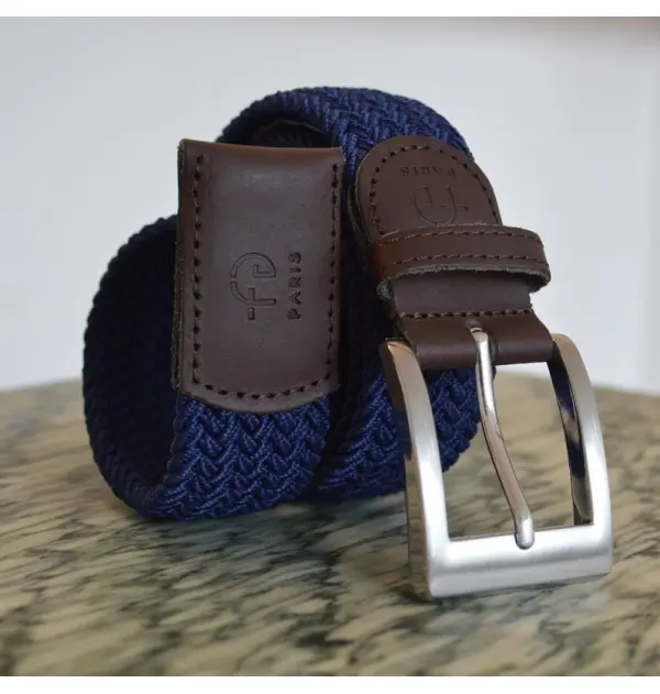 THE FRENCH GAME - Ceinture tressée made in France