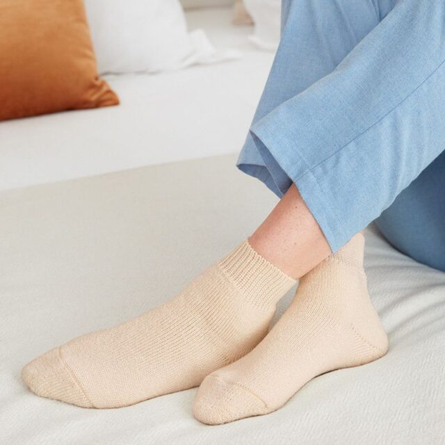 Maison Solfin - Chaussons de nuit en laine Made in France| B.Solfin