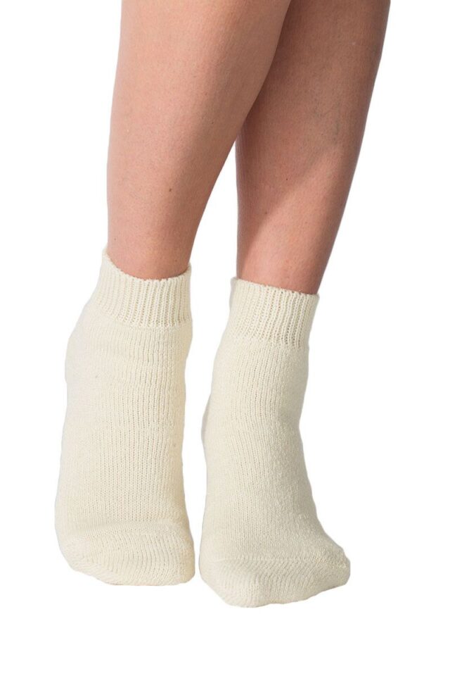 Maison Solfin - Chaussons de nuit en laine Made in France| B.Solfin