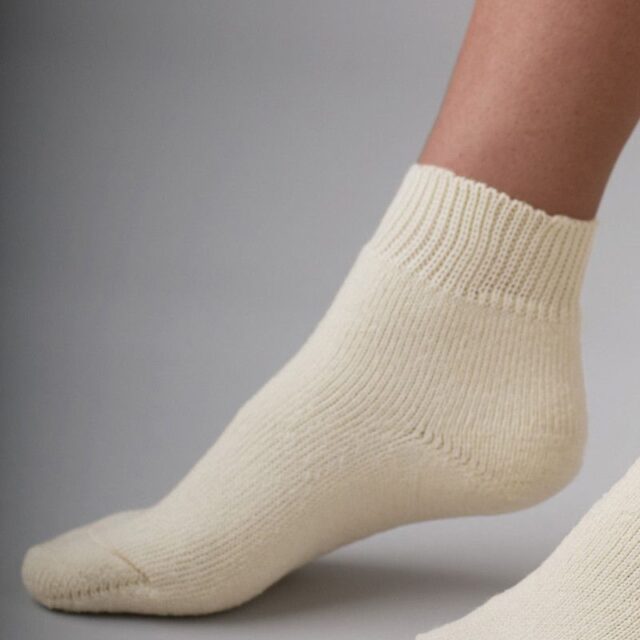 Maison Solfin - Chaussons de nuit en laine Made in France| B.Solfin