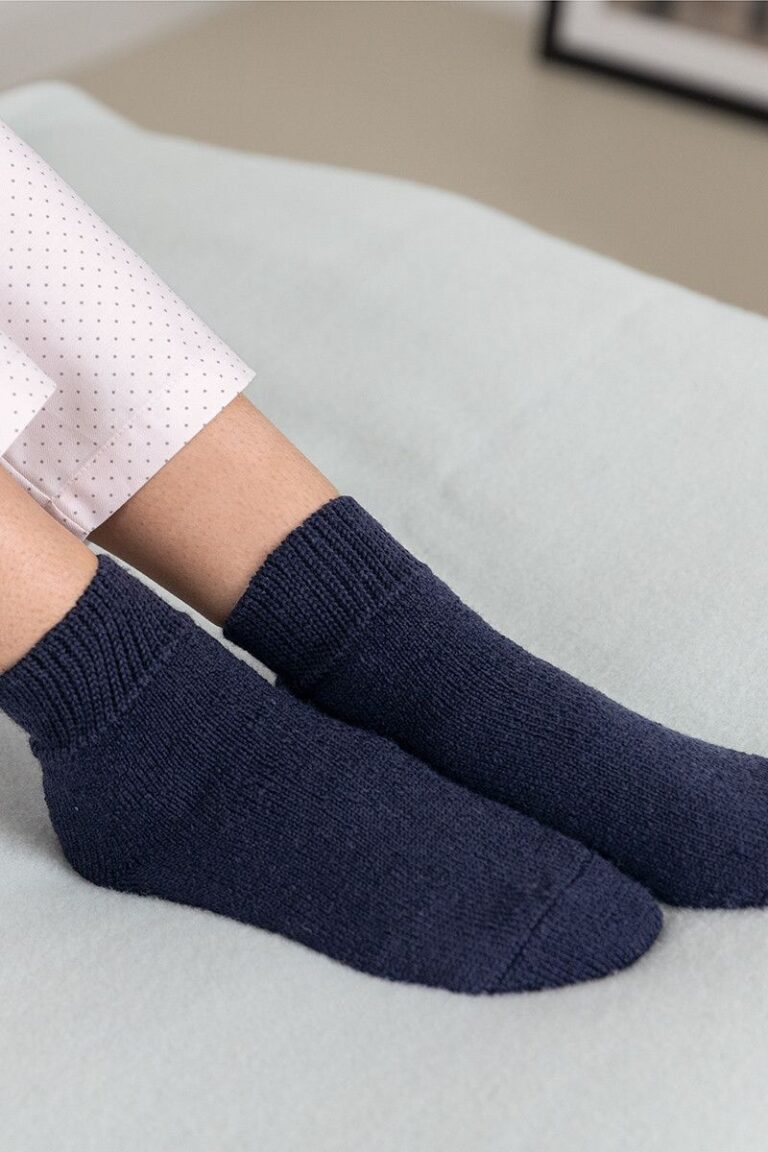 Maison Solfin - Chaussons de nuit en laine Made in France| B.Solfin