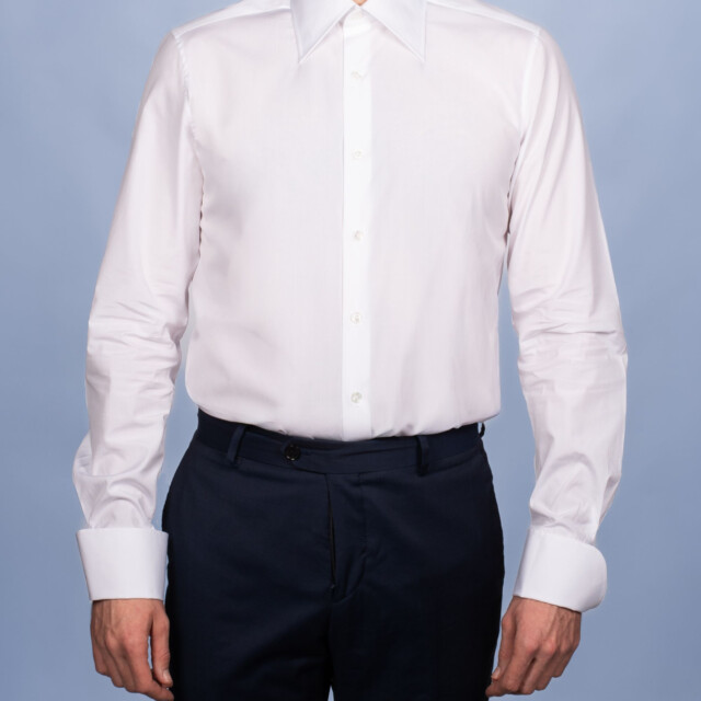 - Chemise Inspiration Sartoriale - Col Français 9 ½ & Poignets Napolitains