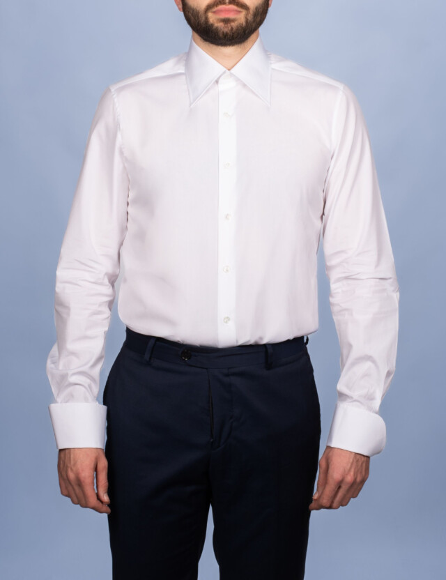 - Chemise Inspiration Sartoriale - Col Français 9 ½ & Poignets Napolitains