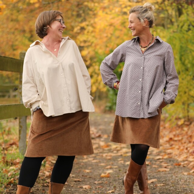 Quintessence - Chemise Caroline -voile de coton plumetis brume violette