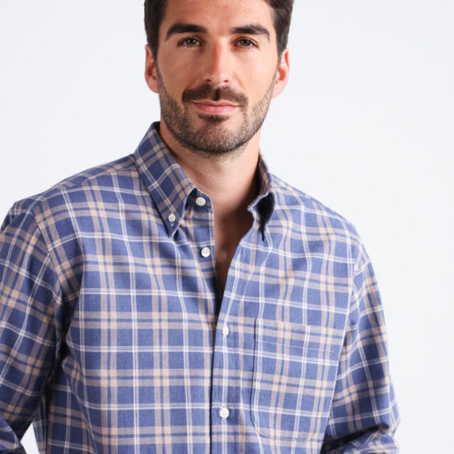 Maison Solfin - Chemise chaude en coton Made in France| B.Solfin