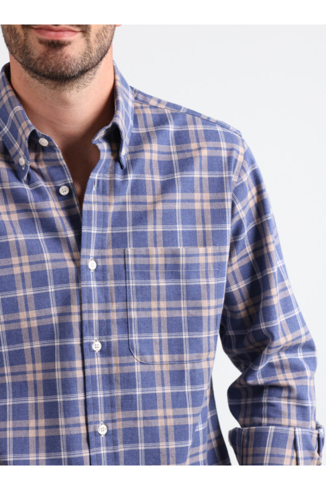 Maison Solfin - Chemise chaude en coton Made in France| B.Solfin