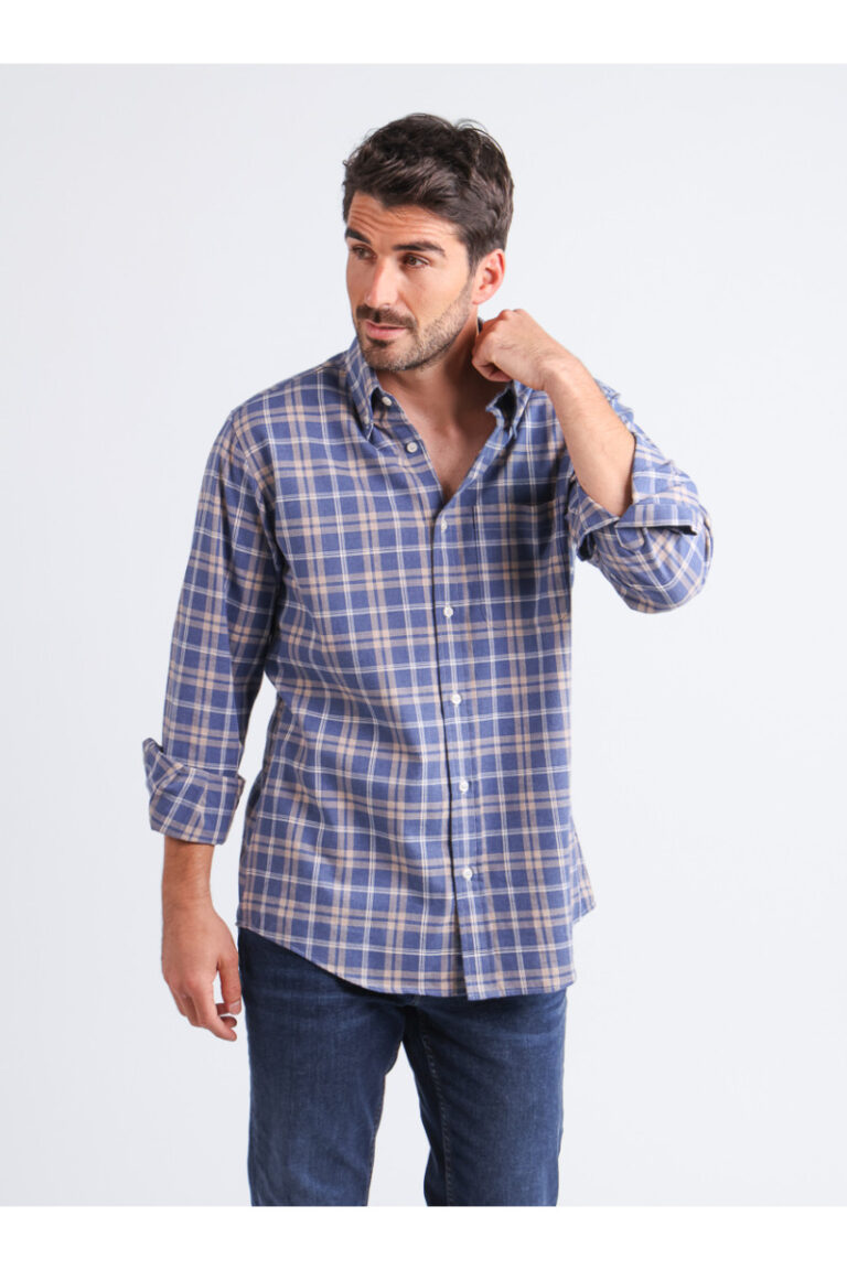 Maison Solfin - Chemise chaude en coton Made in France| B.Solfin