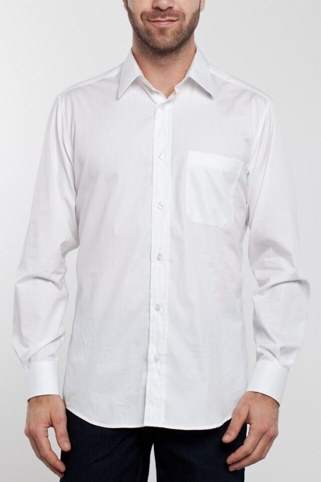 Maison Solfin - Chemise classique en coton Made in France| B.Solfin