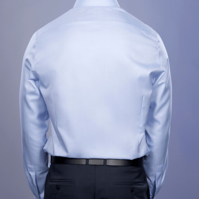 - Chemise Twill Fin Luxe - Col Français