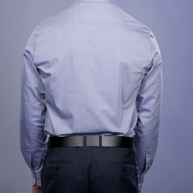 - Chemise Twill Fin Luxe - Petit Col Français
